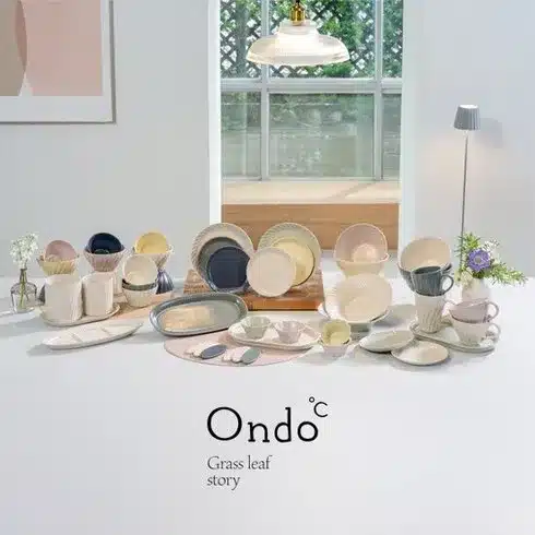 Ondo 온도 풀잎이야기 6인조 47p 디너세트 ㄷㄷㄷ