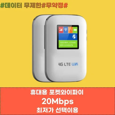 포켓와이파이 사용자의 솔직한 평가